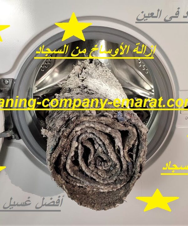 غسيل سجاد في العين