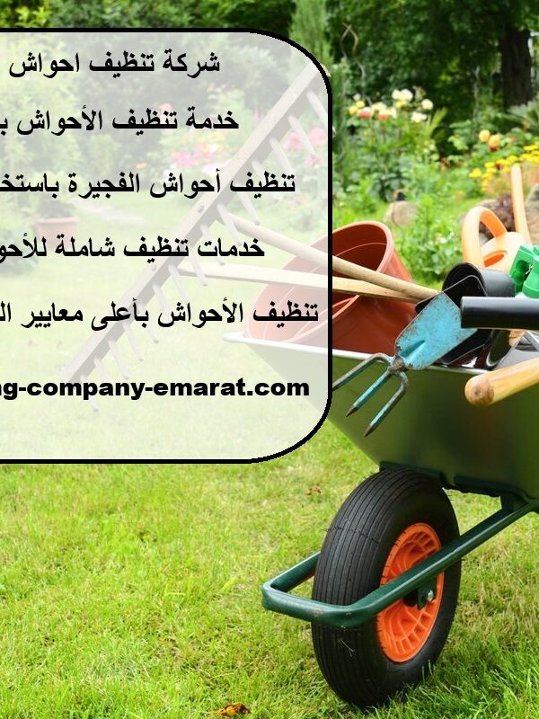 شركة تنظيف احواش في الفجيرة