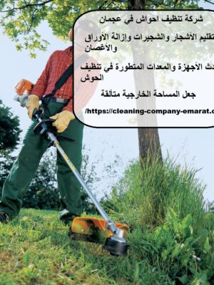 شركة تنظيف احواش في عجمان
