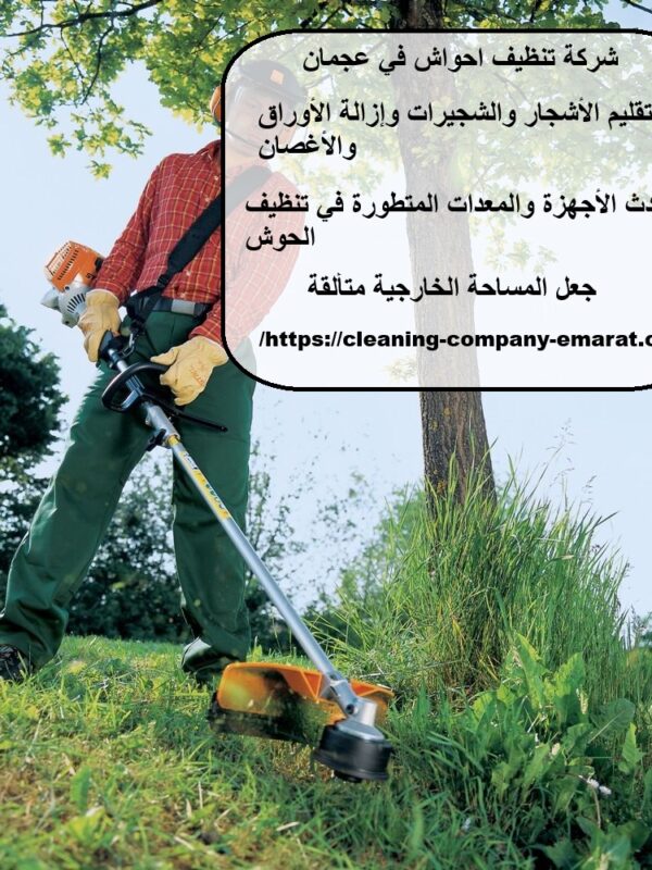 شركة تنظيف احواش في عجمان