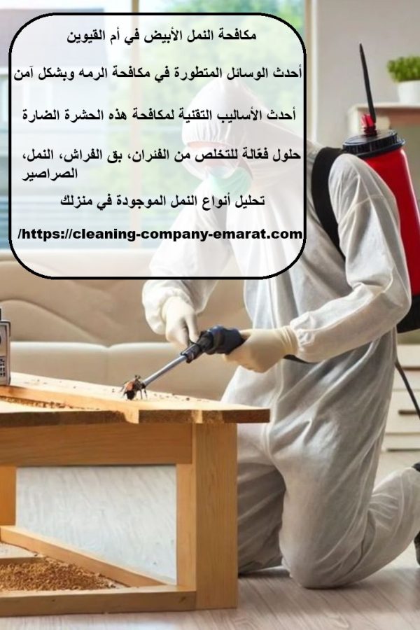 مكافحة النمل الأبيض في أم القيوين