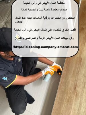 مكافحة النمل الأبيض في رأس الخيمة