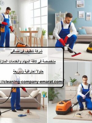 شركة تنظيف في مسافي