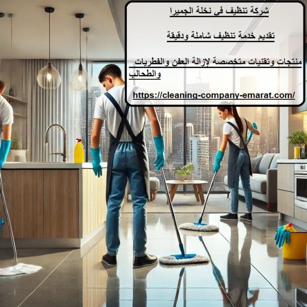 شركة تنظيف في نخلة الجميرا