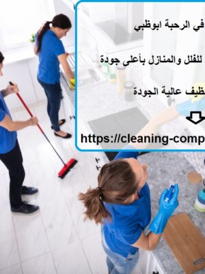 شركة تنظيف في الرحبة ابوظبي