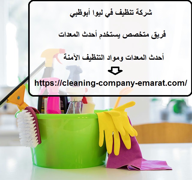 شركة تنظيف في ليوا أبوظبي
